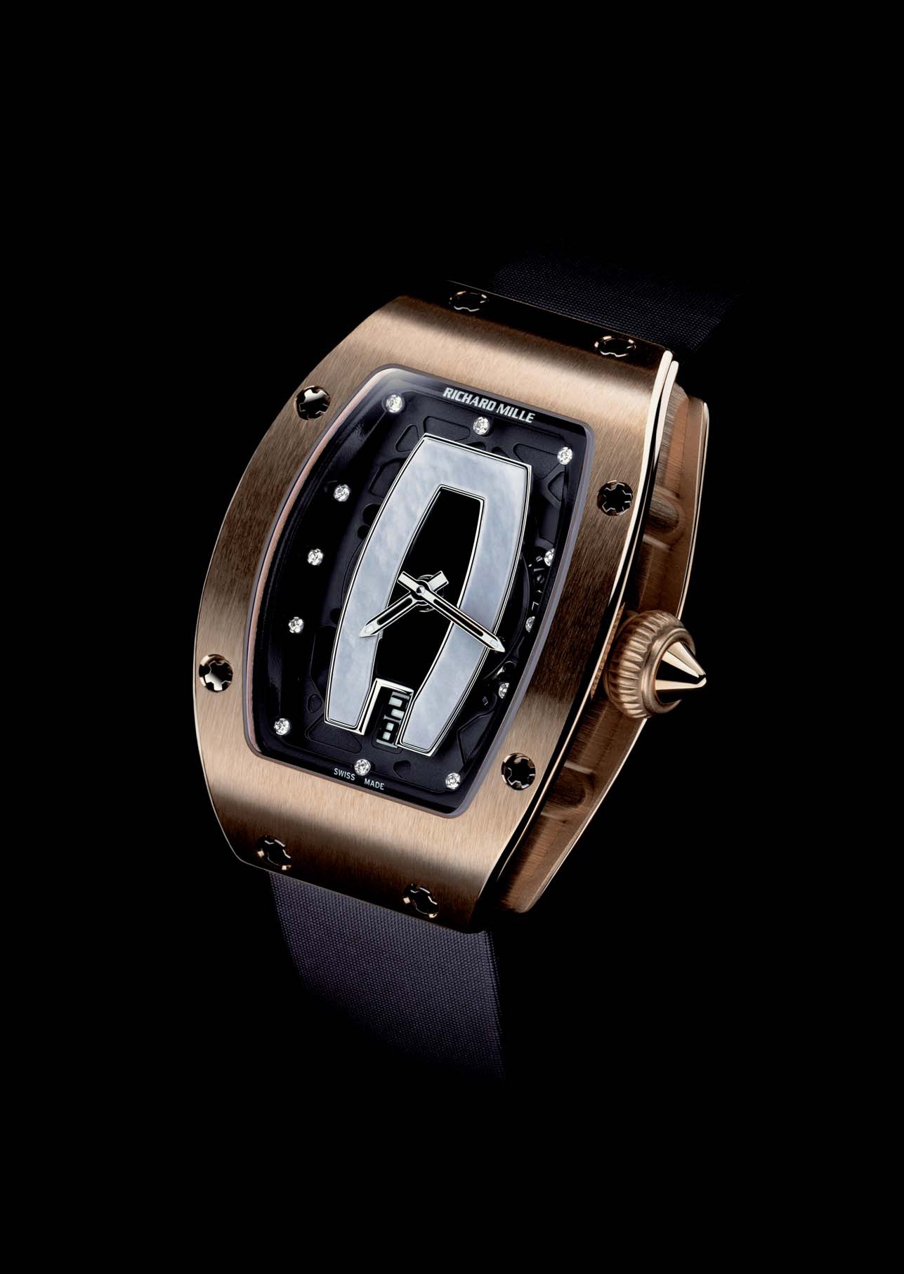 Replica Richard Mille RM 007 Red Gold Mother of Pearl Center Watch